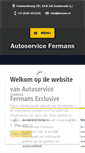 Mobile Screenshot of fermans.nl